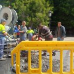 El Ayuntamiento de San Sebastián de La Gomera finaliza la reparación de la red de saneamiento en la Plaza de Las Américas