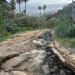 El Ayuntamiento de Vallehermoso actúa ante las incidencias provocadas por la borrasca Therese y refuerza la intervención con nuevas actuaciones de emergencia