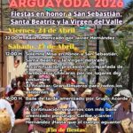 Llegan las fiestas de Arguayoda 2026 en el municipio de Alajeró En honor a San Sebastián, Santa Beatriz y la Virgen del Valle
