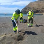 El Ayuntamiento de San Sebastián de La Gomera acondiciona las playas del municipio de cara a la temporada estival