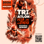 El XXXI Triatlón Isla de La Gomera apertura el plazo de inscripciones para participantes