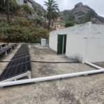 Vallehermoso culmina la instalación de placas fotovoltaicas para mejorar la eficiencia energética de sus infraestructuras municipales 
