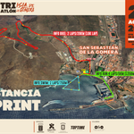 Más de 180 atletas se darán cita este sábado en el XXXI Triatlón ‘Isla de La Gomera’