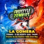 La isla de La Gomera toma el testigo en el Freestyle Zombies el viernes 21 de agosto