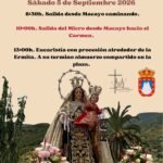 Macayo celebrará el próximo 5 de septiembre su tradicional rogativa a la Virgen del Carmen