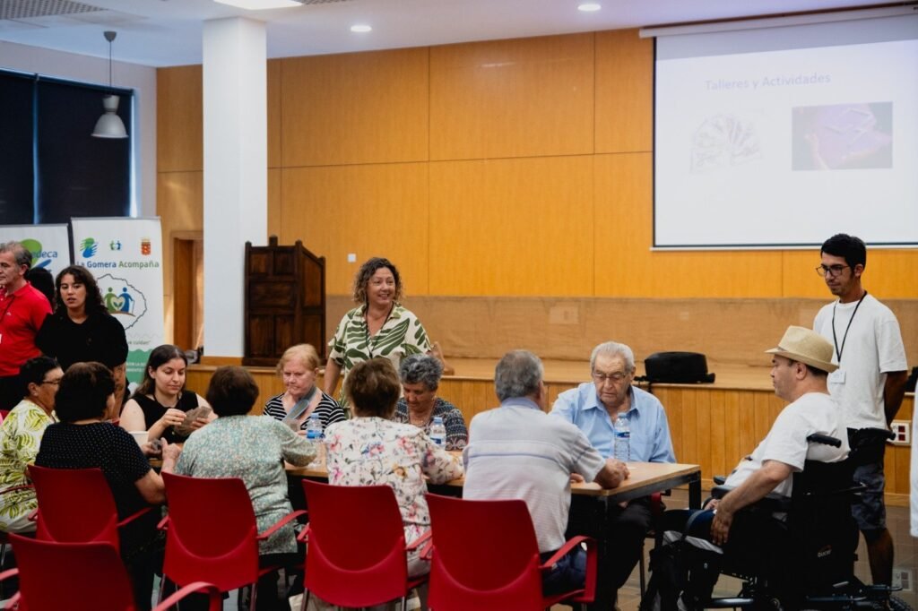 El Cabildo celebra el Día del Mayor con una jornada de dinamización en Vallehermoso centrada en la memoria y las tradiciones