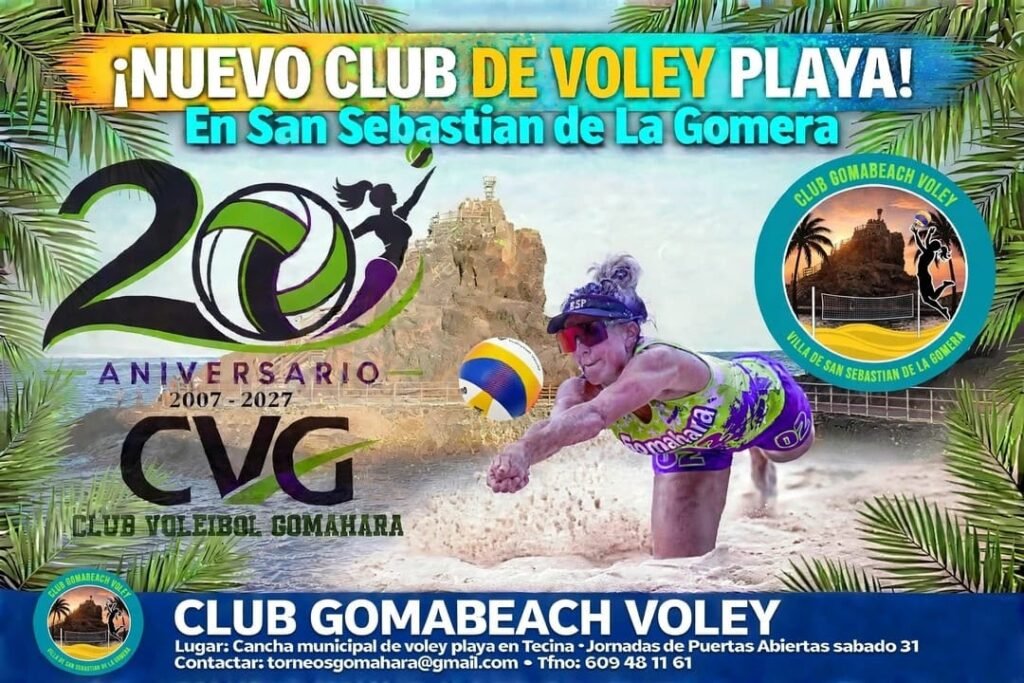Nace el Club Gomabeach Voley en San Sebastián de La Gomera