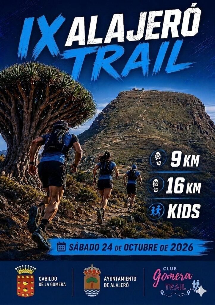 El Ayuntamiento de Alajeró y el ‘Club Gomera Trail’ firman un convenio de colaboración para impulsar la IX Trail Alajeró