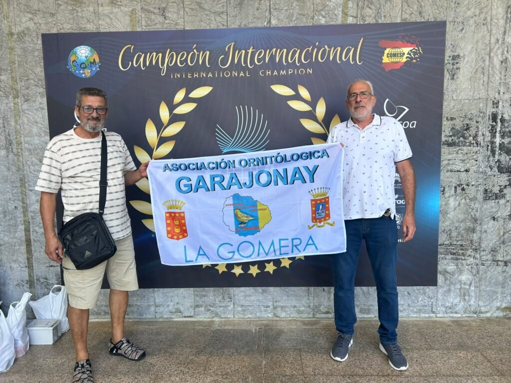 La Garajonay logra 17 medallas en el Internacional de Ornitología de Torremolinos 2026