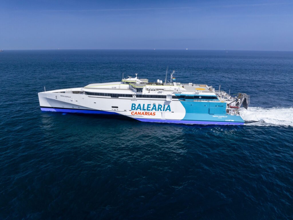 Horario de los trayectos de Baleària Canarias con importantes modificaciones entre el 26 de octubre al 1 de noviembre