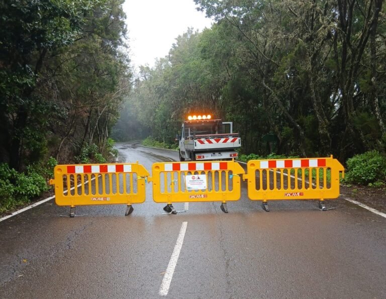 El Cabildo informa del cierre al tráfico de la carretera de El Rejo este martes por trabajos de emergencia