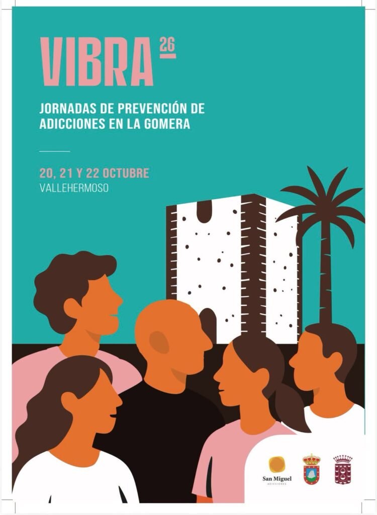 Cabildo y San Miguel Adicciones impulsan las Jornadas de Prevención VIBRA26 en Vallehermoso
