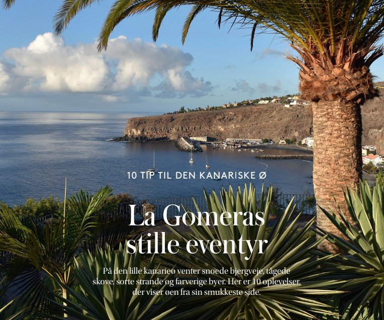 La revista danesa Søndag destaca los valores naturales de La Gomera y su atractivo para un turismo alejado de las masas